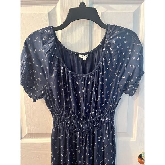 Madewell Sophia Jumpsuit in Navy Bandana sz S EUC - Picture 3 of 9
